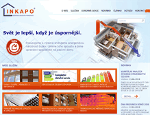 Tablet Screenshot of inkapo.cz